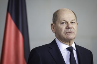 Olaf Scholz, Federal Chancellor, at the handover of the 2024 report by the Commission of Experts