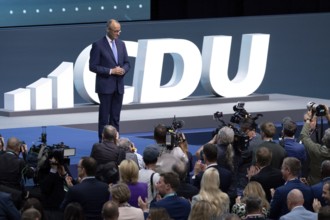 Berlin, Germany, 6 May 2024: Friedrich Merz, Chairman of the Christian Democratic Union of Germany