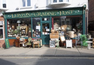 Trading Post antique shop in Leiston, Suffolk, England, United Kingdom, Europe