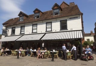 Cote brasserie restaurant in town centre, Salisbury, Wiltshire, England, UK