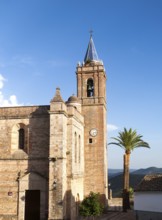 Sixteenth century church of Purisima Concepcion in village of Zufre, Sierra de Aracena, Huelva