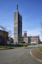 Head office of Vivawest Wohnen GmbH on the former Nordstern colliery site with the Hercules