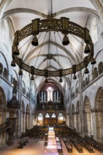 Interior, Basel Minster, Basel, Canton of Basel-Stadt, Switzerland, Europe