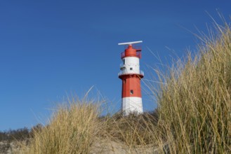 Small Borkum lighthouse, out of service since 2003, still serves as an antenna support for the Ems