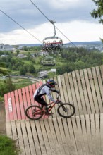 Bikepark Winterberg, on the Kappe mountain, 11 mountain bike downhill trails, in all levels of