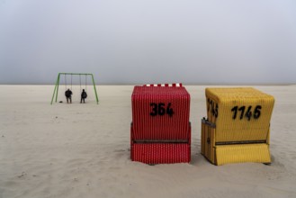 North Sea island of Langeoog, early summer, shortly after the first easing of the lockdown in the