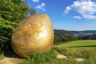 Forest Sculpture Trail Wittgensteiner Sauerland, 23 kilometre long trail, part of the Rothaarsteig,