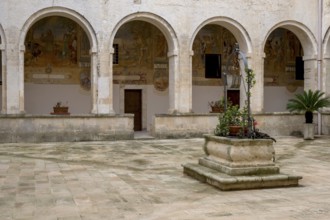 Cloister of the Basilica of Santa Caterina d'Alessandria, Franciscan church, Galatina, Province of