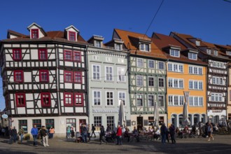 Domplatz, Erfurt, Thuringia, Germany, Europe