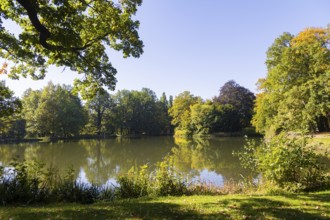 Gotha Castle Park, Gotha, Thuringia, Germany, Europe