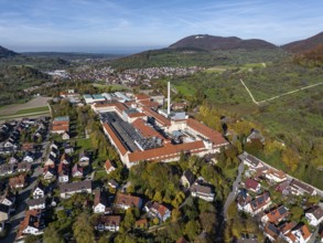 Conversion of the former Scheufelen paper factory in Oberlenningen, countryside in the Lenningen