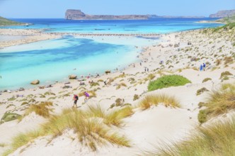 Balos bay, Gramvousa Peninsula, Chania, Crete, Greece, Europe