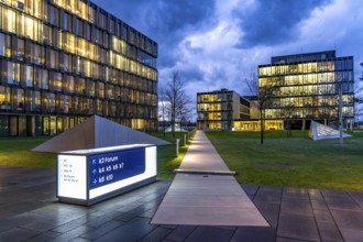 The Ruhr Tech Campus Essen, formerly the Thyssenkrupp Campus, home to the headquarters of