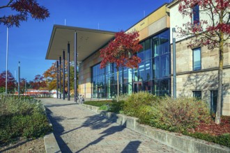 Cultural Forum in Würzburger Straße in Fürth, Bavaria, Germany, Europe