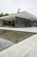 Barcelona Pavilion, reconstructed German pavilion for the 1929 World Exhibition, architect Ludwig