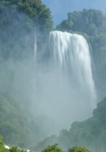 The Cascata delle Marmore, the Marble Falls, is a three-part waterfall artificially created by the