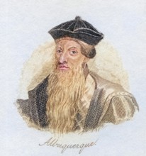 Alfonso Albuquerque, 1452 to 1515, Portuguese Admiral, 1st Viceroy of the Portuguese Indies. From