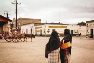 Marketplace, Mitla, State of Oaxaca, Mexico 1961