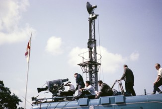 ATV outside broadcast van, exhibition of the Royal Agricultural Society of England, The Royal Show,