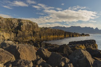 Coastline at the Streitisviti Lighthouse, south of Breiodalsvik, E Iceland