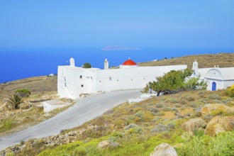 Monastery of Taxiarches, Serifos Island, Cyclades Islands, Greece, Europe