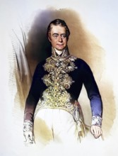 Gabriel Choiseuil d'Aillecourt, Historical, digitally restored reproduction from a 19th century