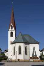 Parish church of St Oswald, Seefeld, Tyrol, Austria, Europe