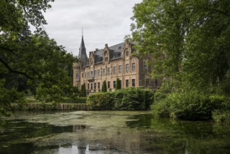 Moated castle, Schloss Paffendorf, Bergheim, Rhine-Erft district, North Rhine-Westphalia, Germany,