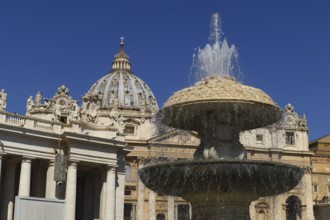 St Peter's Basilica, San Pietro in Vaticano, Basilica of St Peter in the Vatican, Rome, Italy,