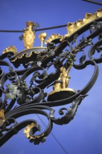 The Golden Angel of Hammelburg, Lower Franconia, Bavaria, Germany, Europe