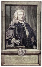 Albrecht Viktor Haller, from 1749 von Haller, Albert von Haller or Albert de Halle, 16 October