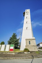 Bell tower, Chiesa dei Santi Pietro e Paolo, Majano Friuli, Friuli-Venezia Giulia, Italy, Europe