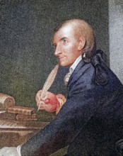 Francis Hopkinson, 1737 to 1791, American writer, statesman and founding father A signer of the