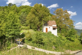 Reiterleskapelle, Wissgoldingen, Swabian Alb, Baden- Württemberg, Germany, Reiterleskapelle,