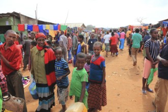 South Ethiopia, street scene and market in Sodo, Ethiopia, Africa