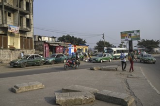 Street scene in Brazzaville, Republic of Congo