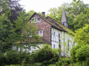 Klus Eddessen and vicar's house, an ancient pilgrimage site dating from 1856, situated in the