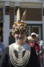 Europe, Germany, Lower Saxony, Altes Land, Jork, Festival of the Flower Queen, Flower Queen 2016