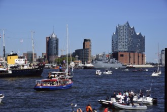 Europe, Germany, Hamburg, Elbe, Harbour Birthday, Elbe Philharmonic Hall, Hamburg's new concert