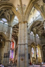 Interior view, Church of Our Lady, UNESCO World Heritage Site, Trier, Rhineland-Palatinate,