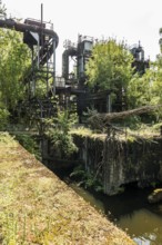 Former steelworks, Völklingen Ironworks, UNESCO World Heritage Site, Völklingen, Saarland, Germany,