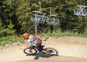 Bikepark Winterberg, on the Kappe mountain, 11 mountain bike downhill trails, in all levels of