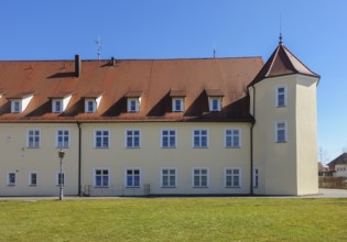 Mayor's Office Langenenslingen, former castle, today town hall, architecture, historical buildings,