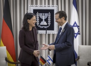 Annalena Bärbock (Alliance 90/The Greens), Federal Foreign Minister, photographed during her visit