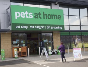 Pets at Home shop at Martlesham, Suffolk, England, United Kingdom, Europe