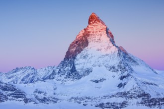 Matterhorn, 4478 m, Zermatt, Valais, Switzerland, Europe