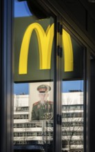 Mc Donald branch at the former US checkpoint in Kreuzberg, Berlin-Friedrichstraße, Berlin, Germany,