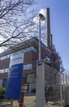 The Igony heating plant in Essen-Rüttenscheid, a district heating plant fuelled by natural gas,