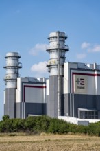 Trianel Hamm-Uentrop combined-cycle gas and steam power plant, two power plant units, each with an