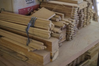 Carpentry workshop of the cooperative of the traditional local population, COOMFLONA in the Tapajos